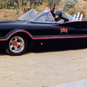 De Batmobile '66.