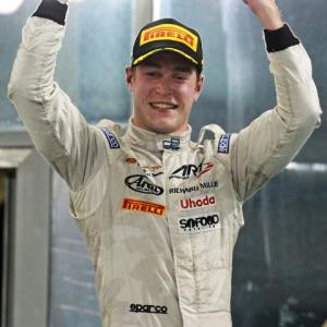 Stoffel won dit jaar de GP2, de wachtkamer van de Formule 1. (foto belga)