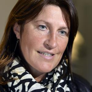 Minister van Mobiliteit Jacqueline Galant. (foto belga)