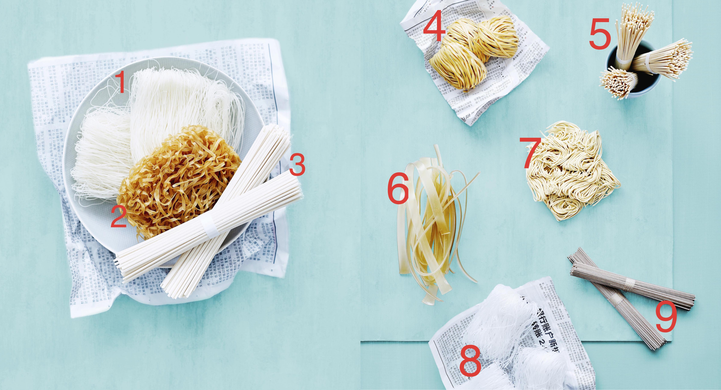 soorten noedels verschil