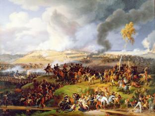 Louis-François Lejeune. De slag bij Borodino, 7 december 1812, 1822. De slag bij Borodino was de bloedigste veldslag uit de napoleontische oorlogen. Het aantal slachtoffers werd pas in 1916 geëvenaard, bij de slag van de Somme.