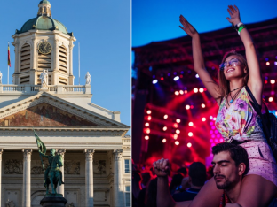 Open air Place Royale - Montage Flair (photos via Getty)