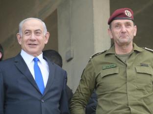 Benjamin Netanyahou et Herzi Halevi