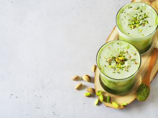 Pistachio Iced Matcha Latte - Getty