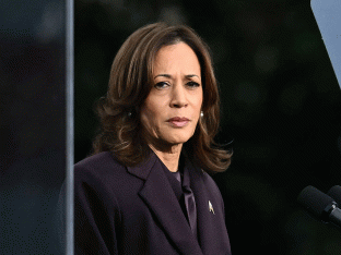 Kamala Harris op woensdag.