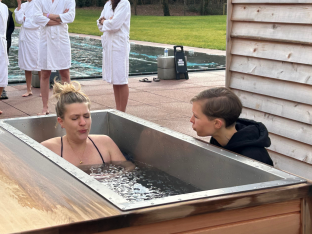 ice bath bain glacé