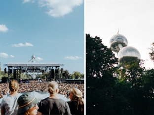 Open air Atomium