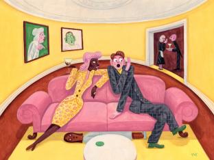 Et si le commérage vous faisait du bien? Illustration © Pieter van Eenoge