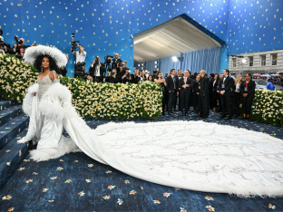 Diana Ross a fait une arrivée remarquée au Met Gala 2025 - Getty Images