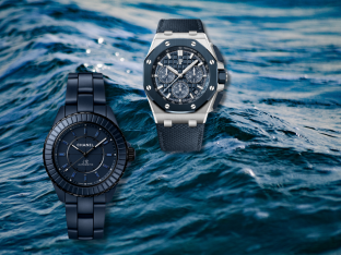 Notre sélection de montres bleues - Montage Vif Weekend