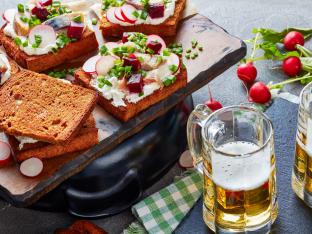 biere accord radis fromage blanc