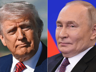 Donald Trump en Vladimir Poetin
