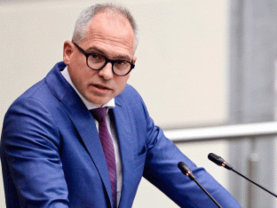 Matthias Diependaele (N-VA) op woensdag.