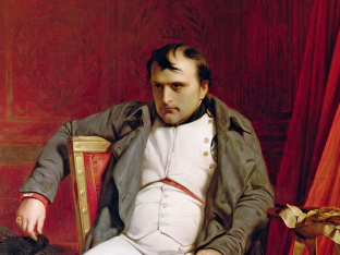 Paul (Hippolyte) Delaroche, Napoleon na zijn abdicatie, 1840. Musée de l’Armée, Paris. Bridgeman Images
