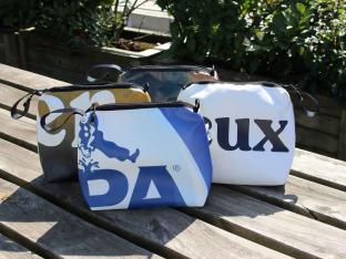 Pochettes SPA Reine upcyclées