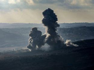 Luchtaanvallen in Libanon, op 31 juli 2025.
