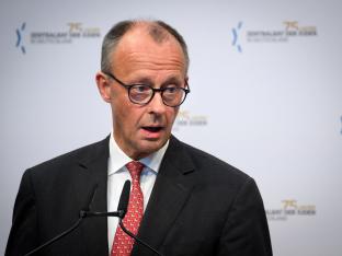 Friedrich Merz op woensdag.