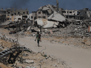 Gaza-stad op dinsdag.