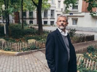 Jacques Borlée photographié à Bruxelles pour Weekend - SDP