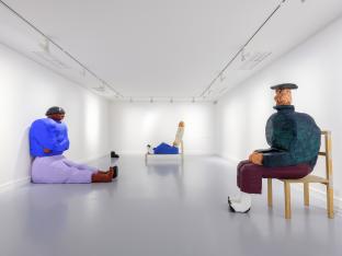 Een kunstwerk van Gijs Milius, te zien op Art Antwerp 2025