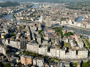 Liège vue aérienne 2007