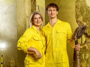 Marthe (23) & Matthias (26) uit ‘Huis Gemaakt’