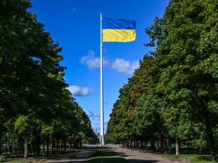 Le drapeau national ukrainien