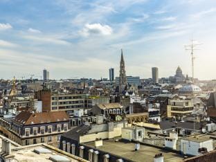 Bruxelles vue du ciel