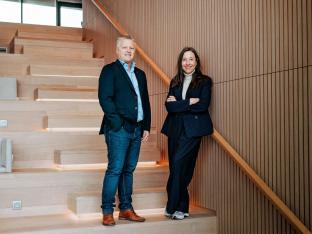 Dave Bracke en Kristel Gils.