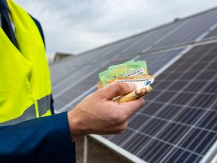 certificat vert panneaux photovoltaïques