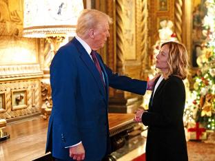 Giorgia Meloni Donald Trump