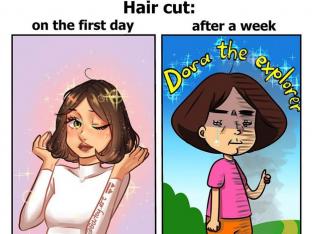 cartoons awkward situaties