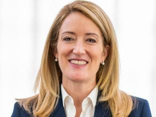 Roberta Metsola, voorzitter van het Europees Parlement