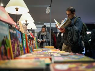 Stand belge Angoulême boycott