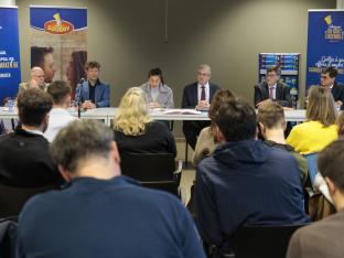 séance d'information pour recrutement