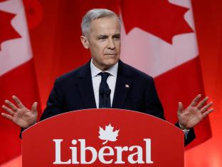 Marc Carney volgt Justin Trudeau op als premier van Canada