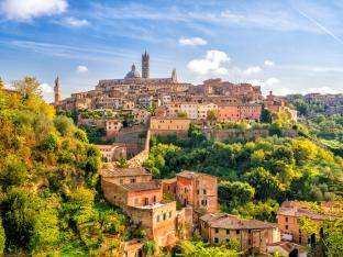 Siena, in Toscane.