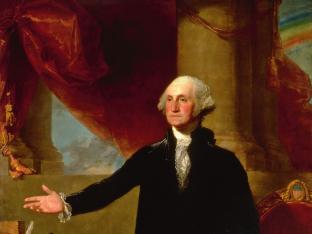 Portret van George Washington