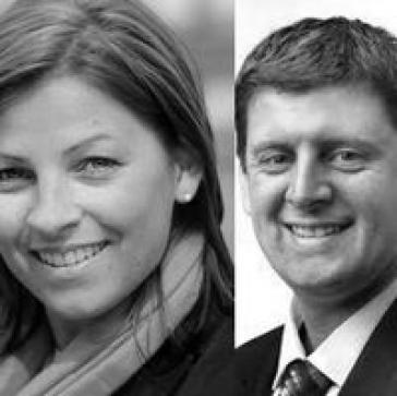 Nele Lijnen (Open VLD) & John Crombez (SP.A)