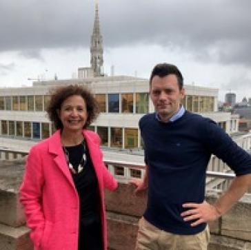 Jonathan de Patoul et Marie Nagy