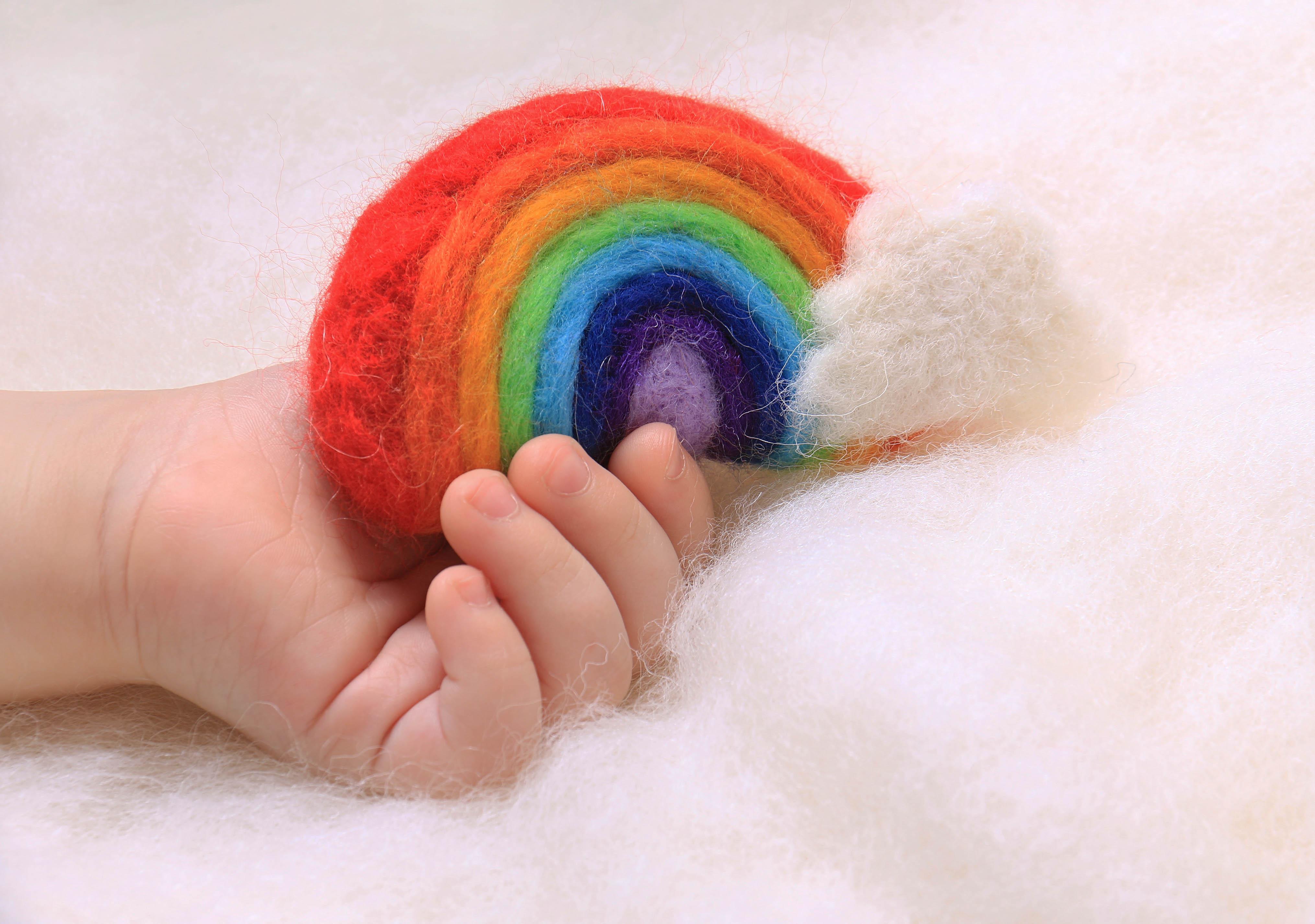 Bébé arcenciel qu
