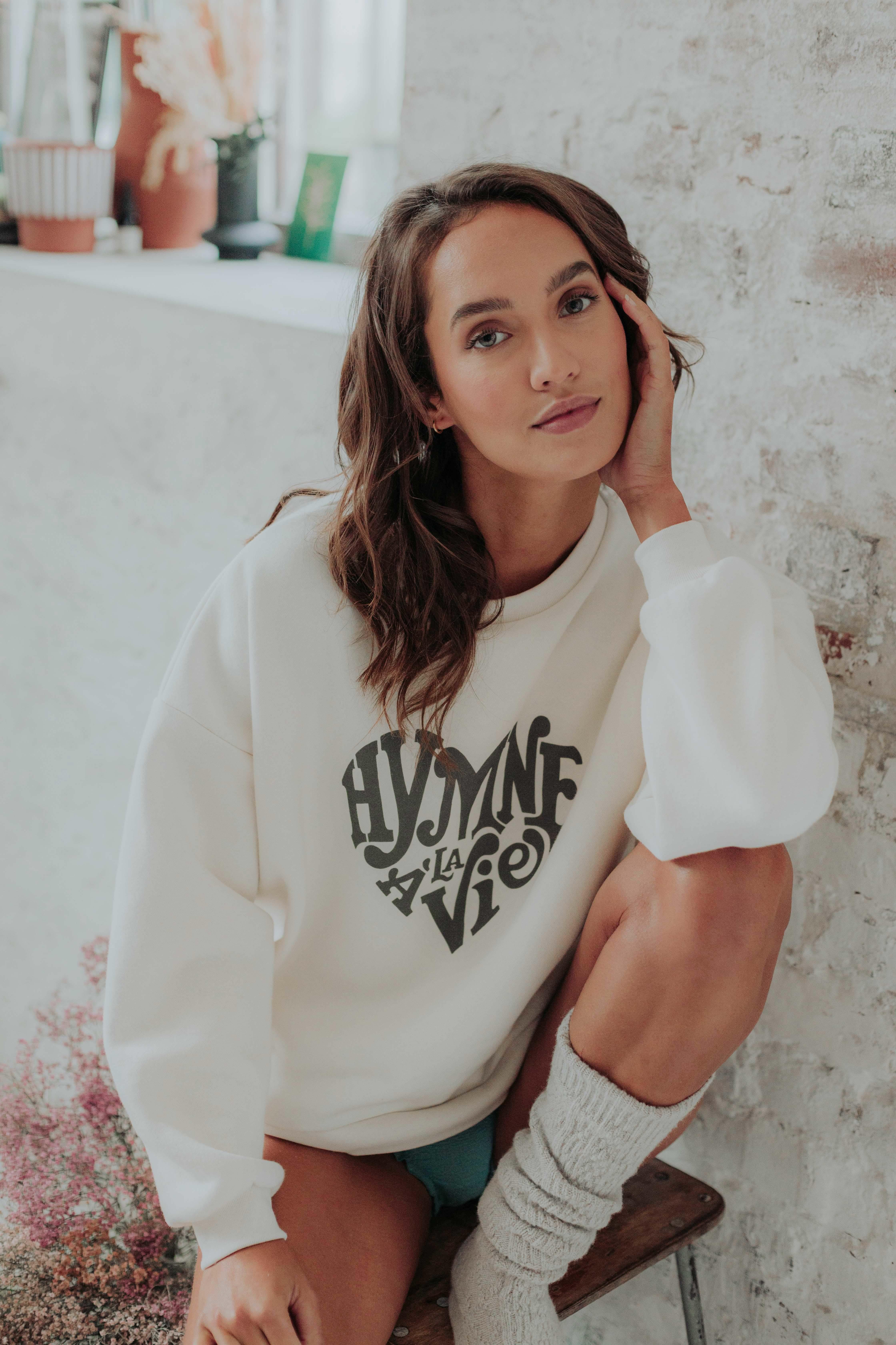 Le sweat « Hymne à la vie » Orta