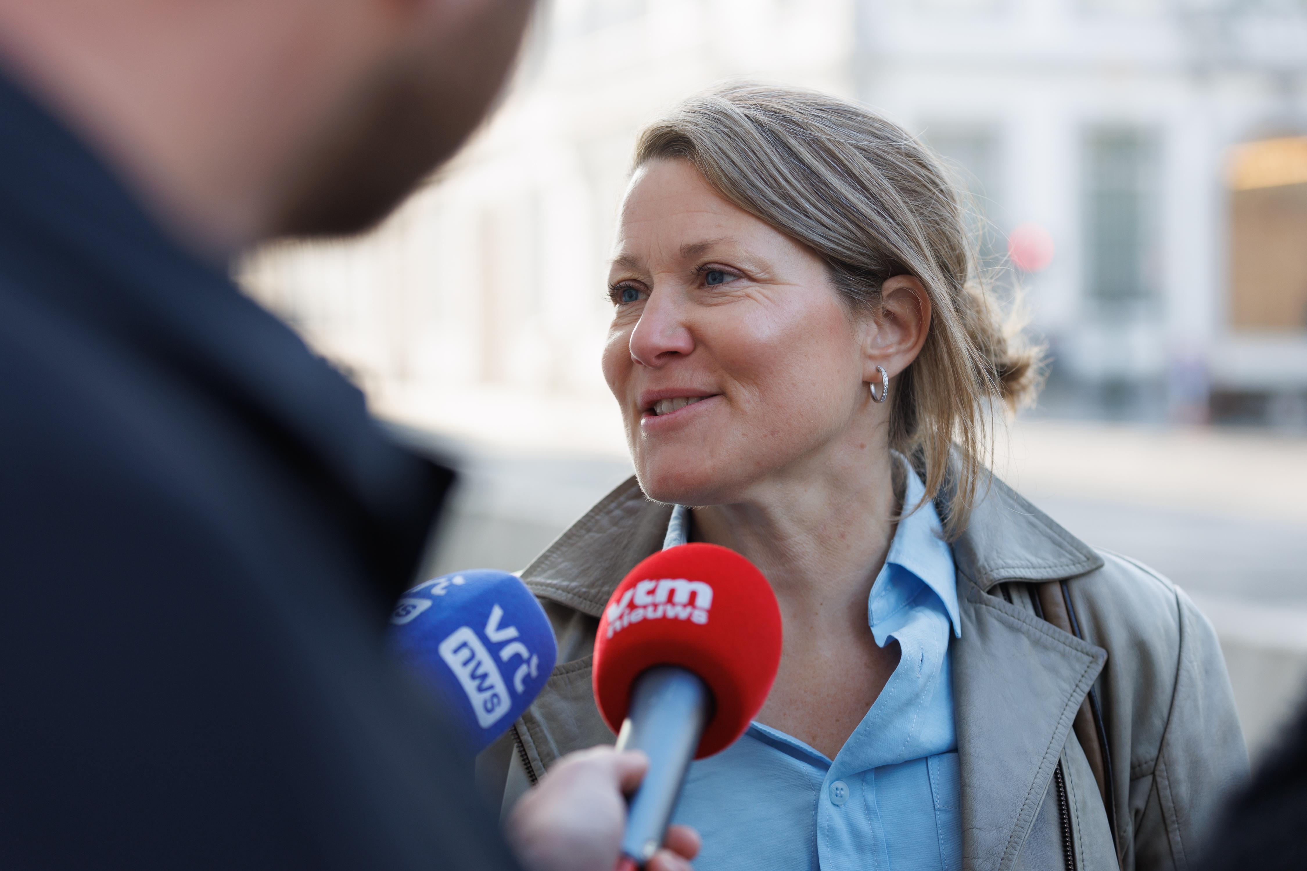 Minister van Asiel en Migratie Anneleen Van Bossuyt (N-VA) vestigt haar hoop in grote mate op het Europees Migratiepact, dat pas volgend jaar op volle kracht zal draaien.