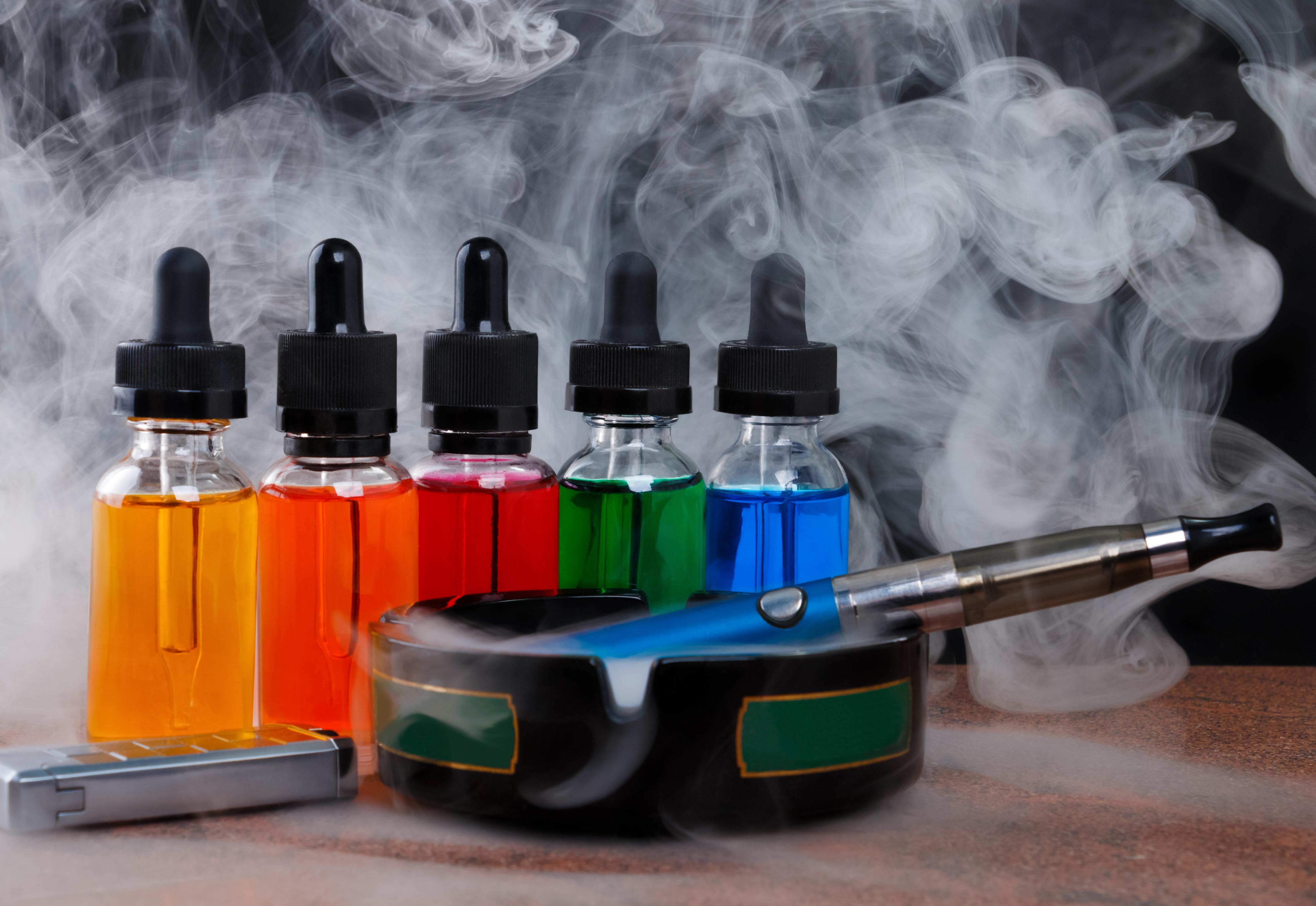 L'e-cigarette et sa panoplie d'arômes, un danger ?