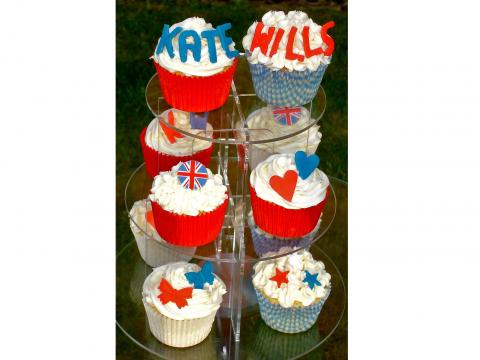 Kate &amp; William cupcakes