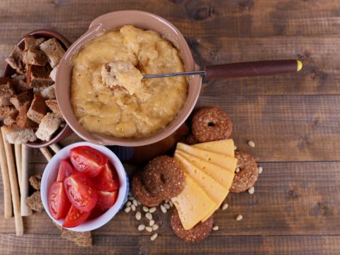 Fondue, ook voor vegetariërs!