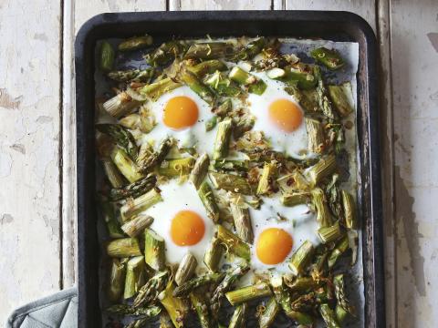Prima combi: asperge met ei