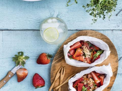 Lekker: dessert op de barbecue