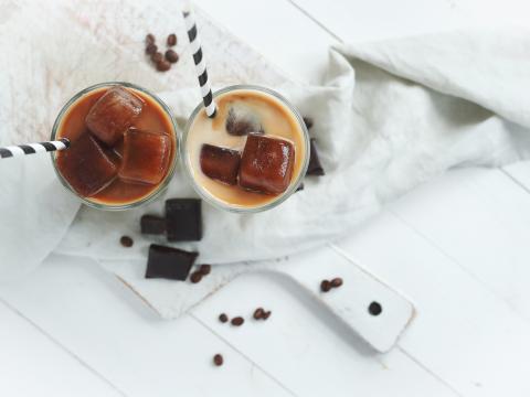 La tendance cet été: le café glacé!