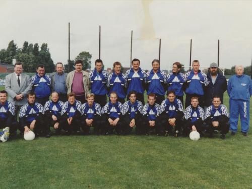 Een teamfoto bij KSV De Ruiter.